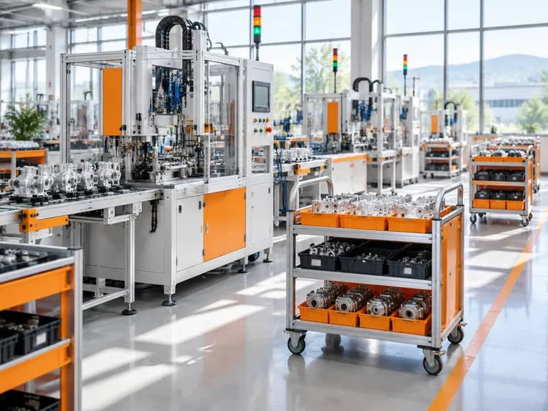 ERP system selection case study: manufacturing leadership team reviewing vendor scorecard and TCO model