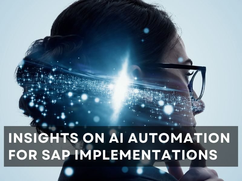 SAP導入におけるAI自動化