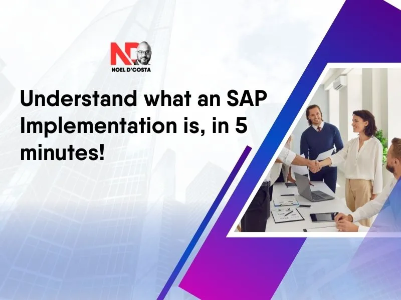 What is SAP Implementation Noel DCosta