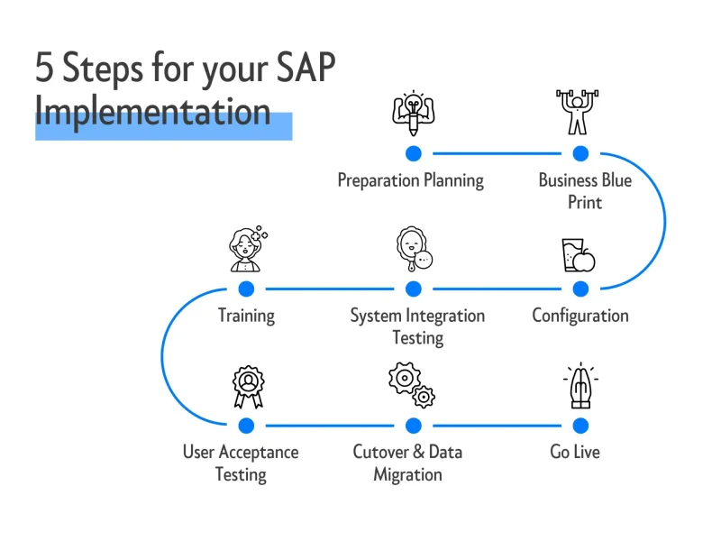 Steps for the SAP Implementation Steps for the SAP Implementation