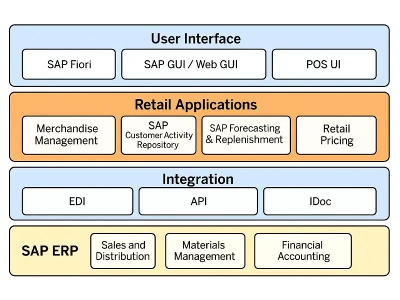 SAP Modules Commonly Used in the Retail Industry SAP Modules Commonly Used in the Retail Industry