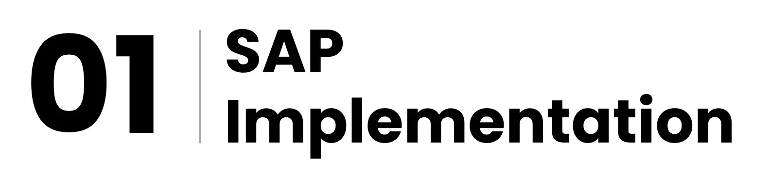 SAP Implementation Consulting SAP Implementation Consulting