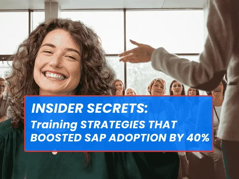 SAP Training Strategies